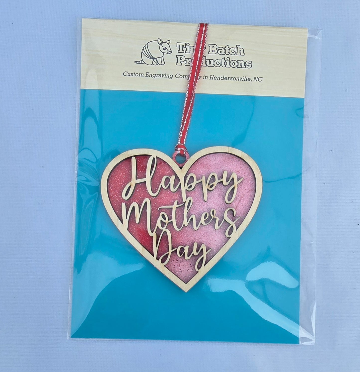 Ornament, Mothers Day Heart Design