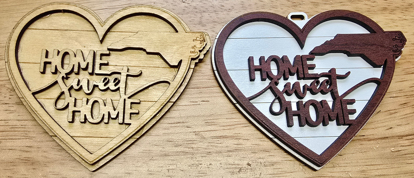 Magnet -North Carolina Home Sweet Home
