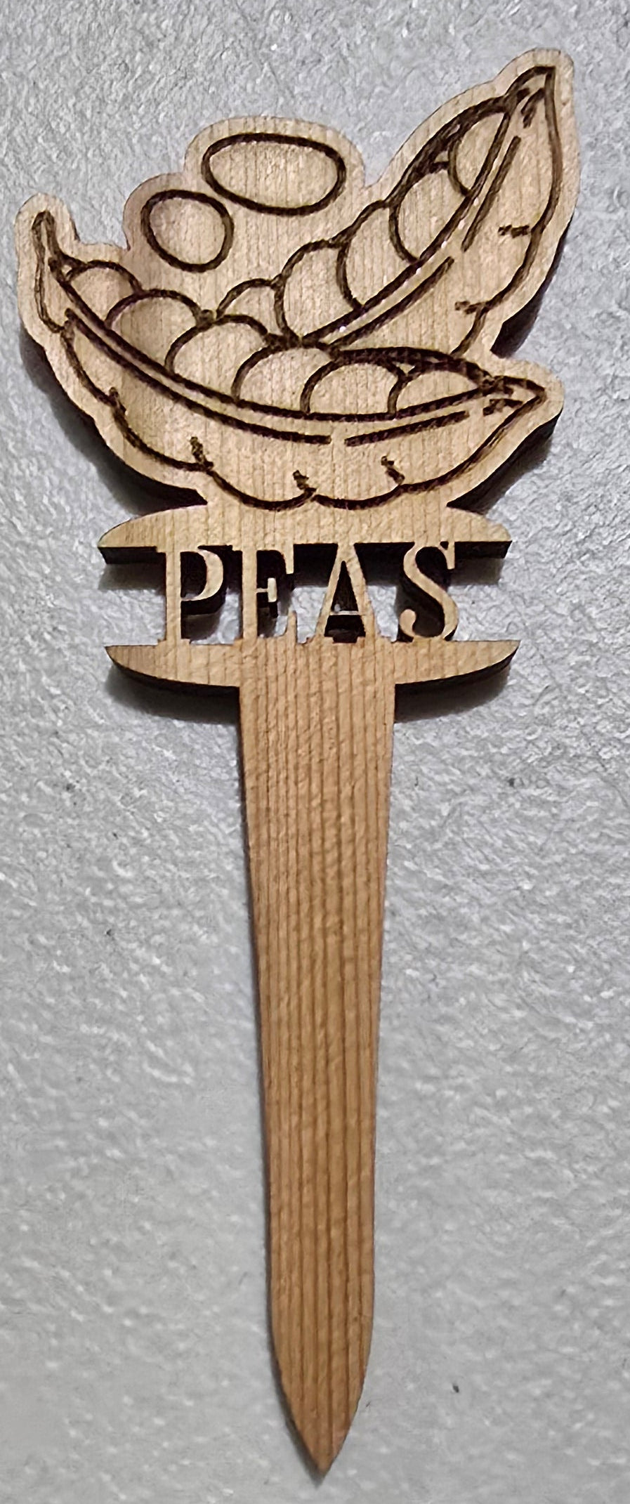 Vegetable Plant Marker - Peas