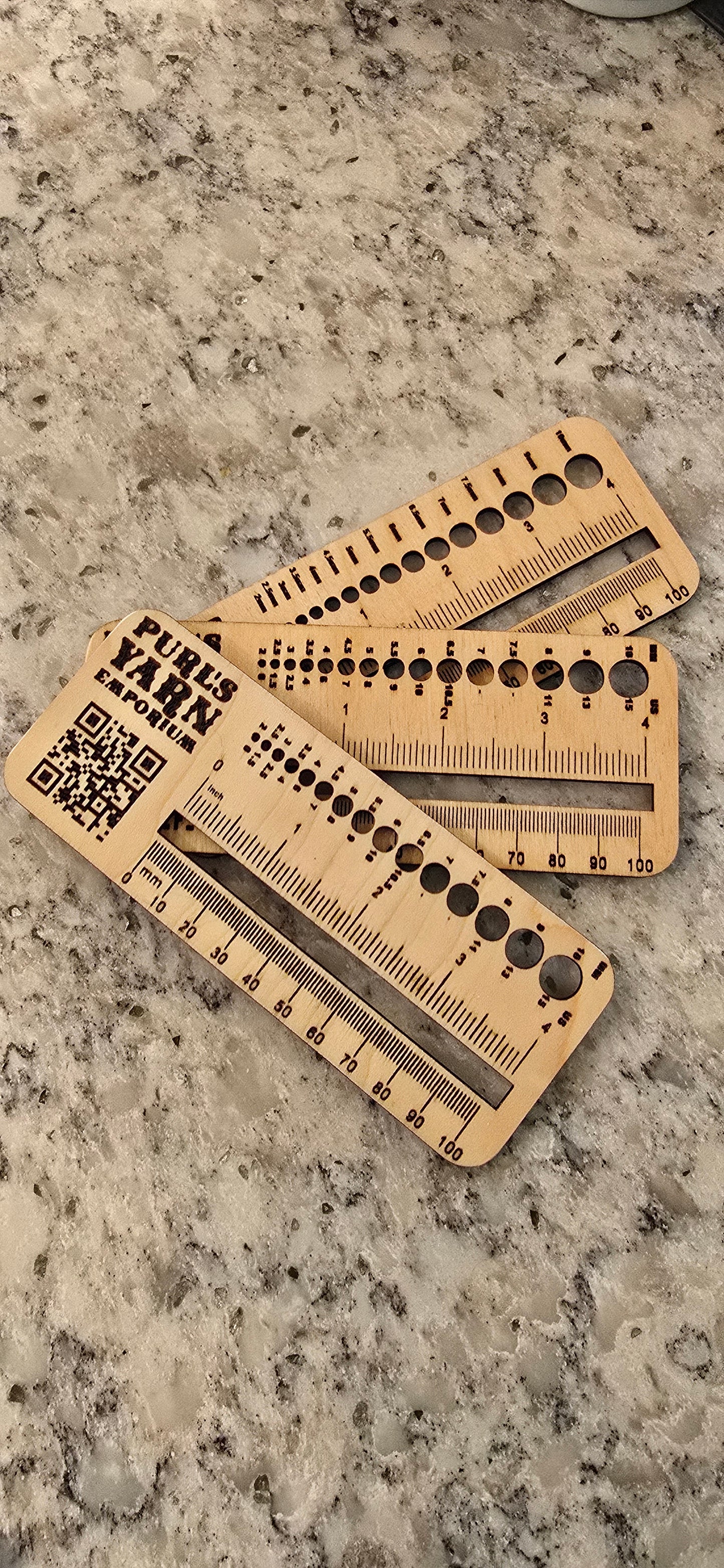 Custom Needle Guages for Knitting Needles.