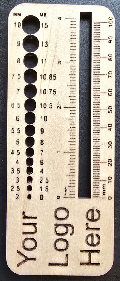 Custom Needle Guages for Knitting Needles.