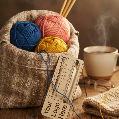 Custom Needle Gauges for Knitting Needles.