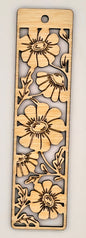Bookmark with Unique Floral Design