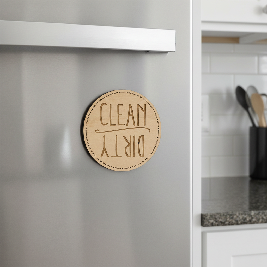 Magnet - Clean/Dirty - Dishwasher