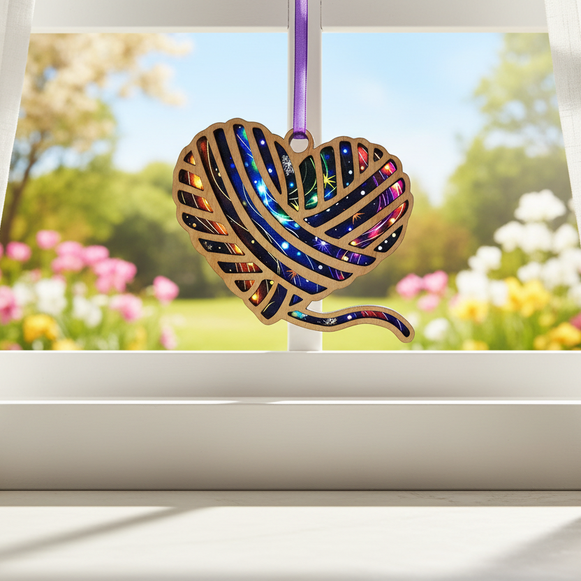 Yarn Ball, Sun Catcher