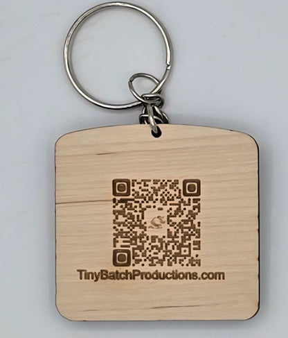 Hendersonville, NC Laser Engraved Keychain