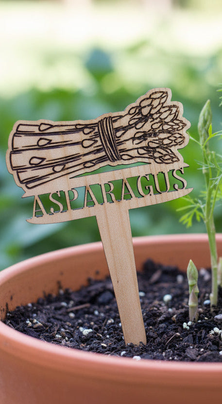 Vegetable Plant Marker - Asparagus