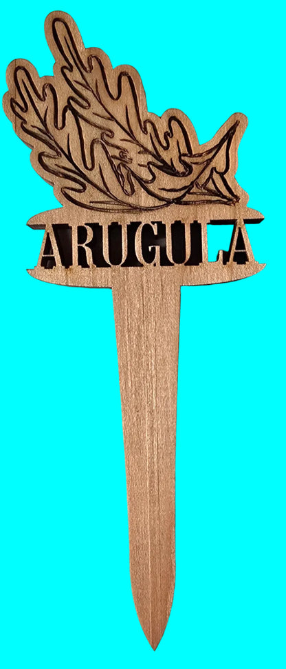 Vegetable Plant Marker - Arugula