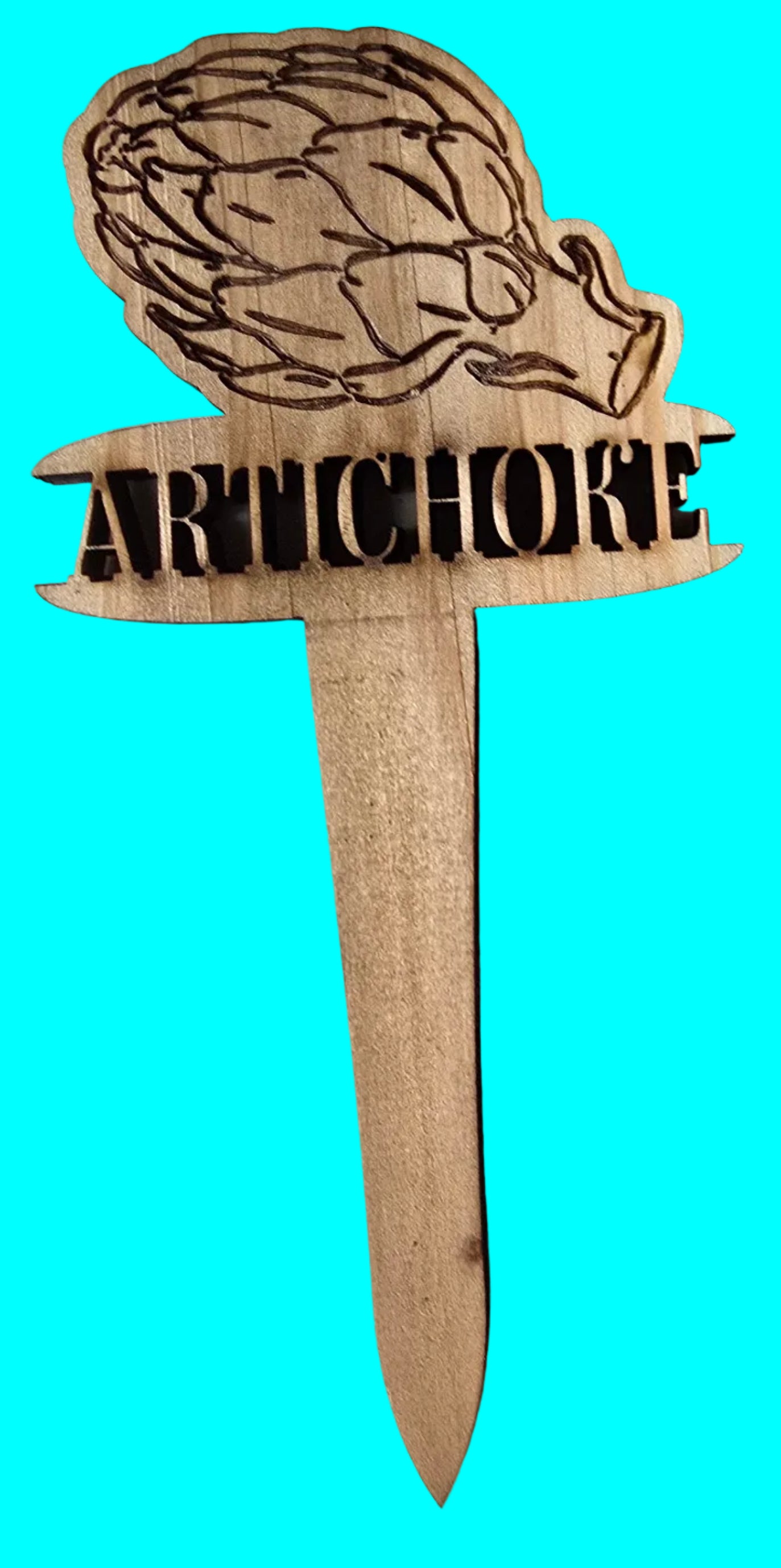 Vegetable Plant Marker - Artichoke