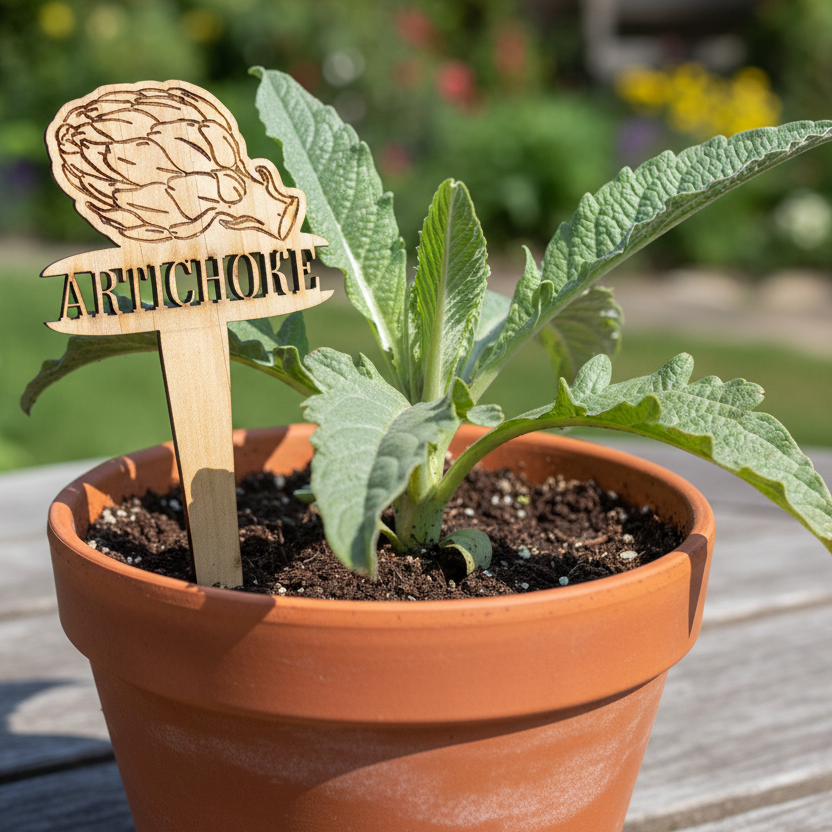 Vegetable Plant Marker - Artichoke