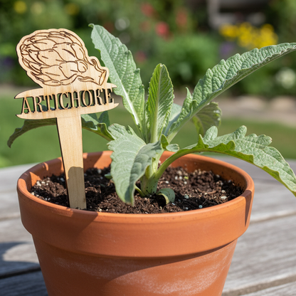 Vegetable Plant Marker - Artichoke