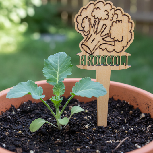 Vegetable Plant Marker - Broccoli