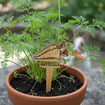 Vegetable Plant Marker - Carrot