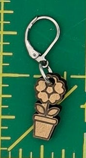 Sock week garden marker set Flower